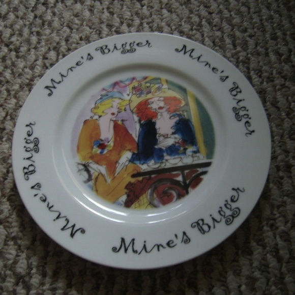 Mines Bigger Anne Ormsby House Prill Dessert Plate - Picture 5 of 7